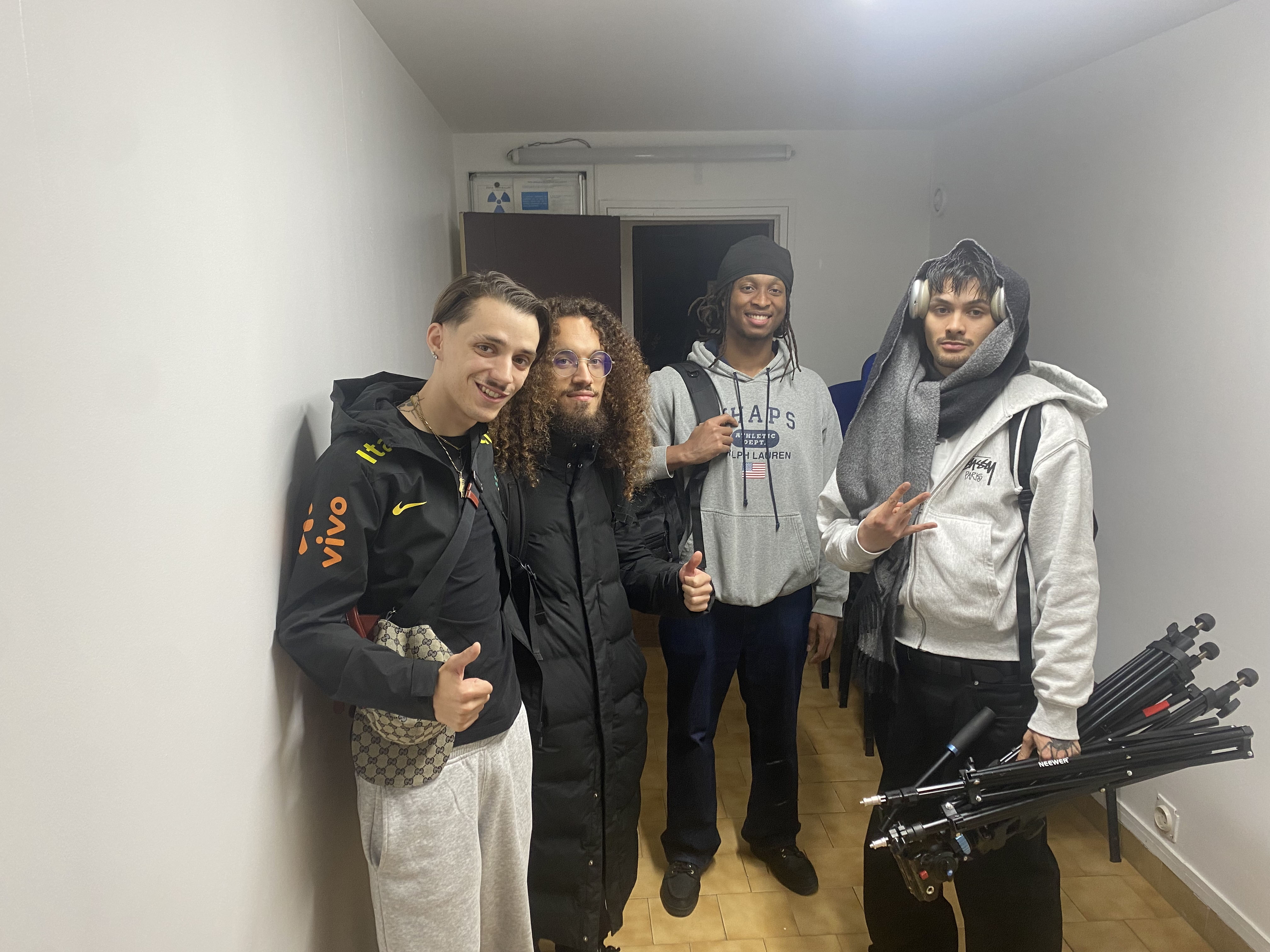 Check the xxxx film crew at ADC Bobigny
